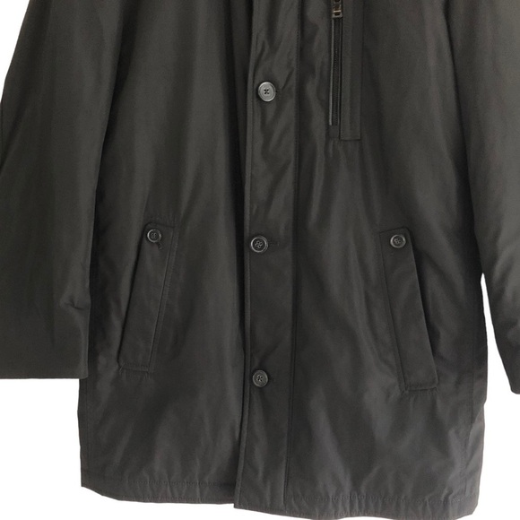 Hugo Boss Coat Water Wind Repellent Black 40R - Picture 4 of 15